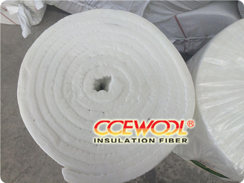 The photo of ceramic fiber blanket taken by Lansing  for this delivery