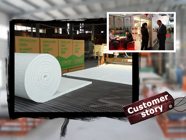 exporting ceramic fiber blanket