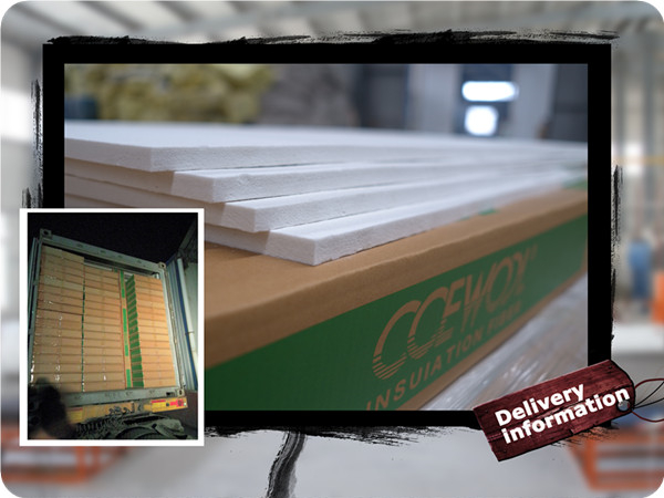 Ceramic fiber board to Czech
