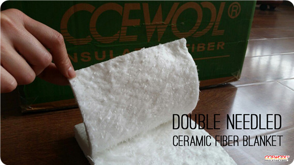 Ceramic fiber insulating blanket roll 12x24x50