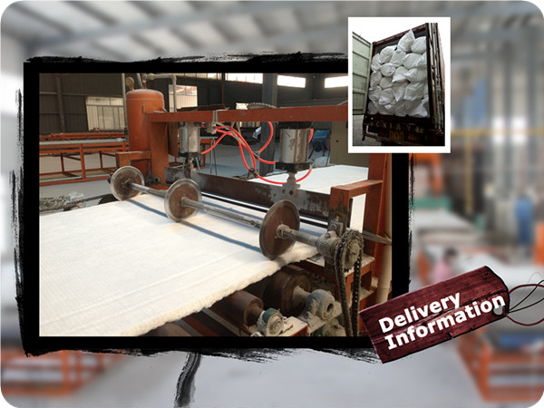 Ceramic fiber blanket to Mexico