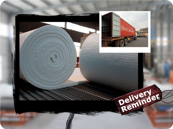 Ceramic fiber blanket to Mexico