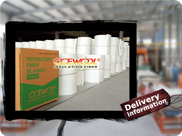 Ceramic fiber blanket/paper to Germany