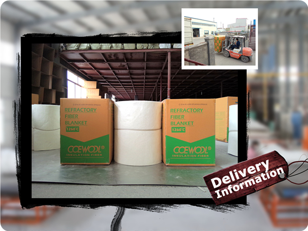ceramic fiber blanket to Iran