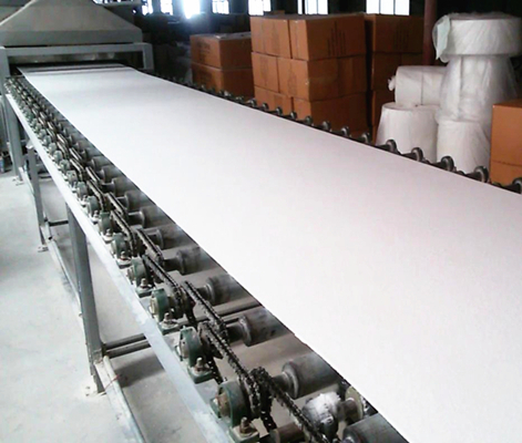 Ceramic fiber paper
